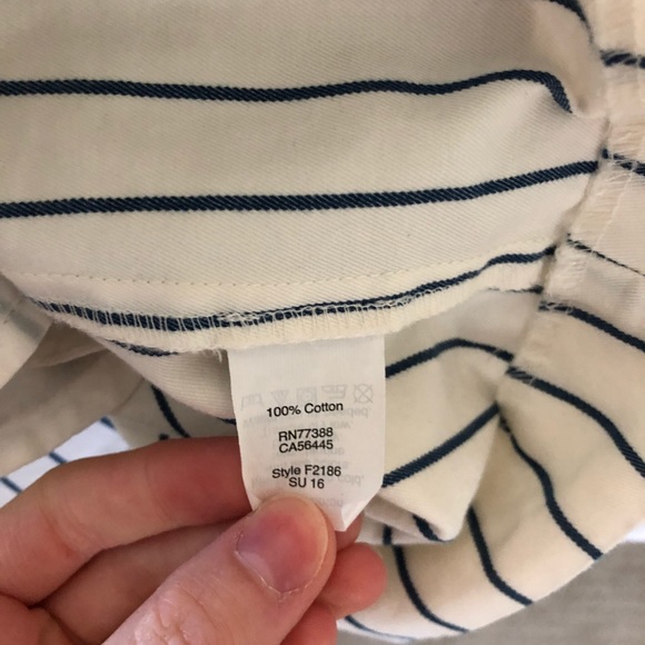 Madwell Blue & White Stripe Dress - Picture 6 of 6